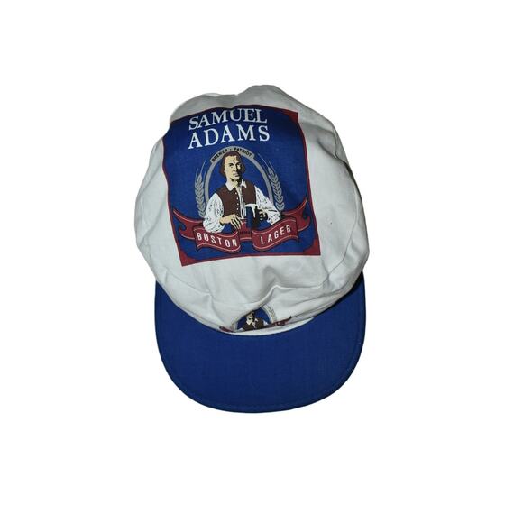 Vintage Sam Adams Painters Cap Hat SAMUEL ADADMS Beer retro - Picture 2 of 4